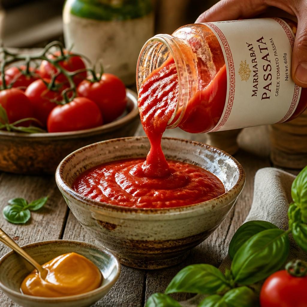 Sauces & Condiments, editorial photograph of the range sourced by theGreex.