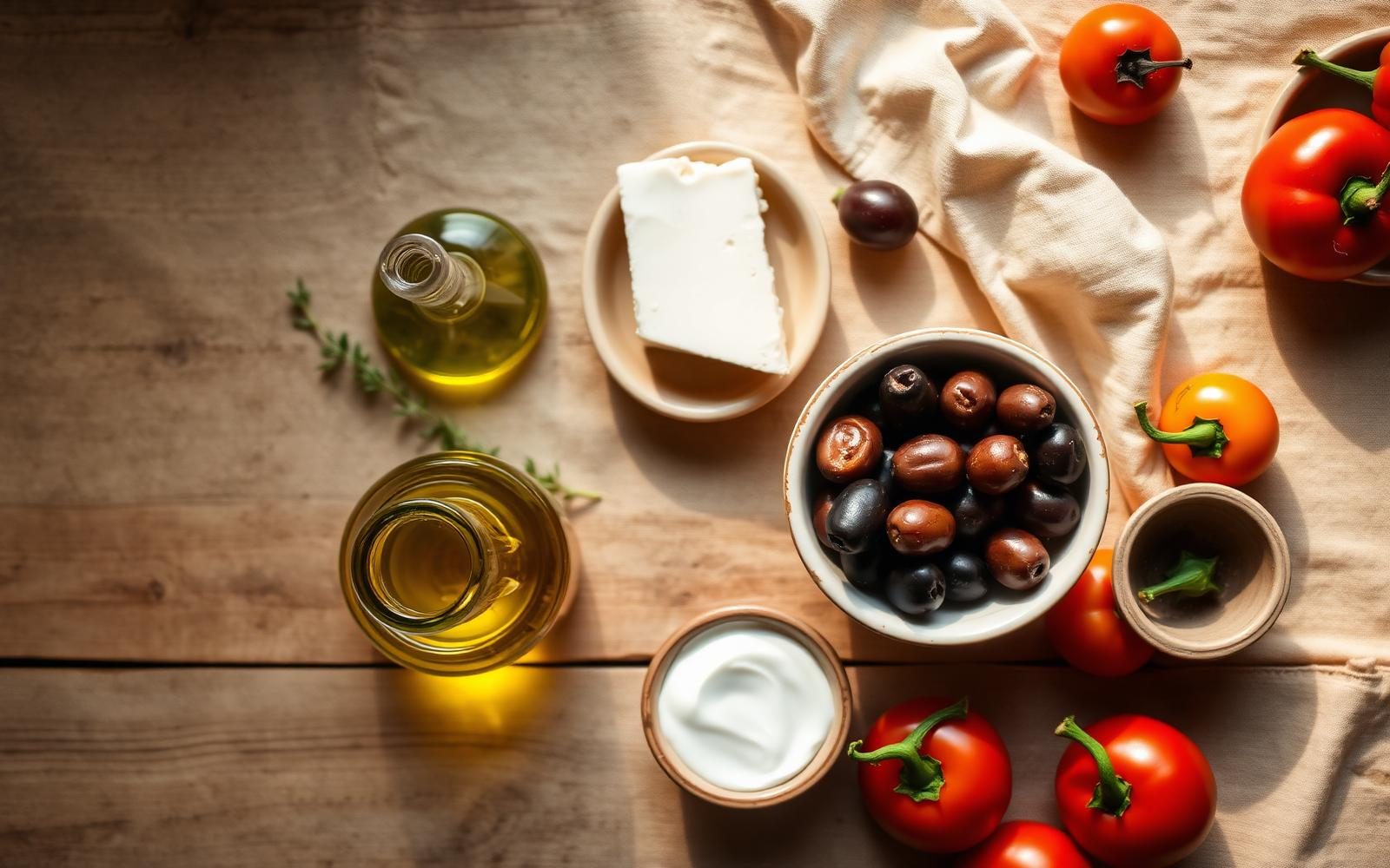 Greek food producers working in a family-run production facility