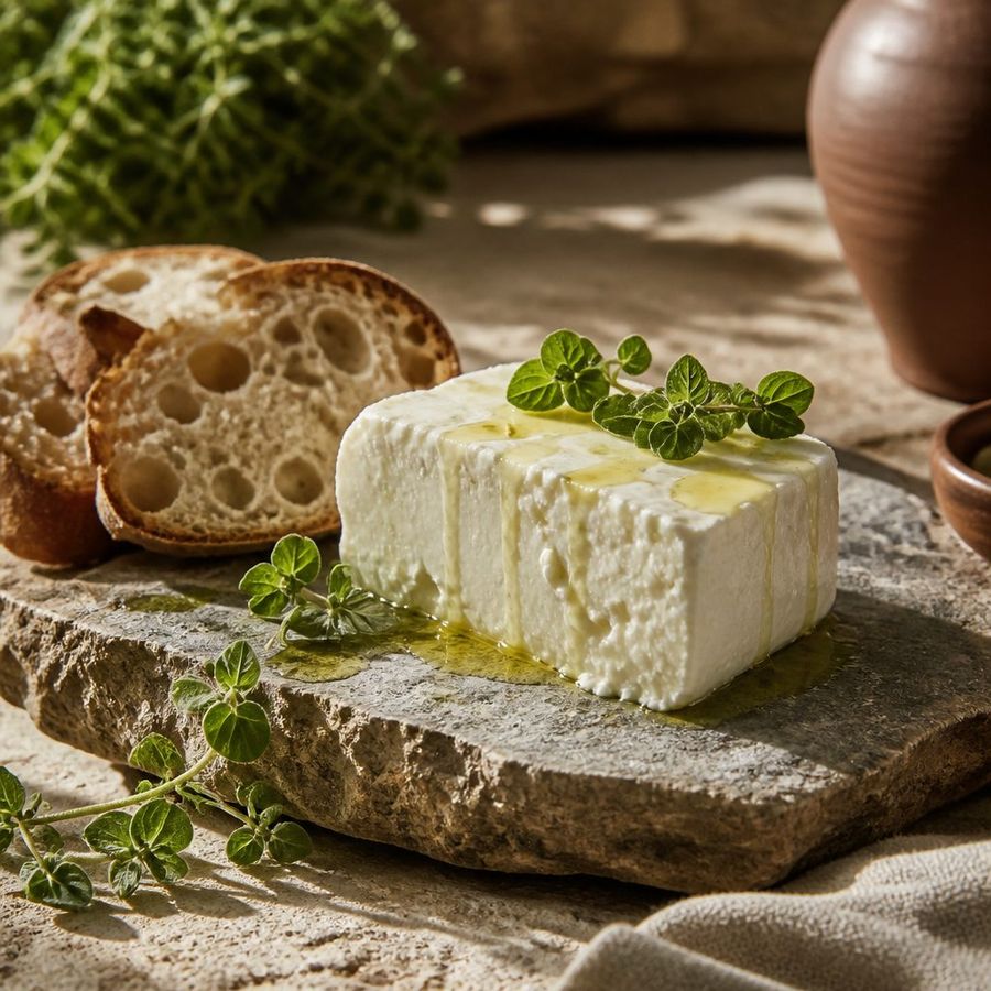 Anthotyro sourced from Greece by theGreex, editorial photograph.