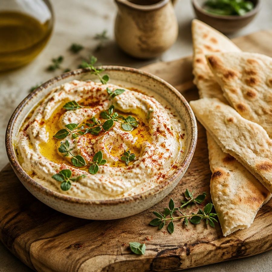 Tyrokafteri (spicy feta) sourced from Greece by theGreex, editorial photograph.