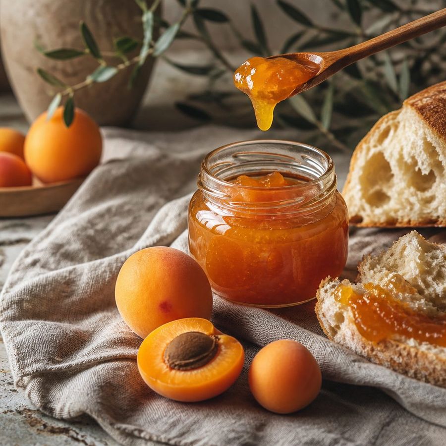 Apricot sourced from Greece by theGreex, editorial photograph.