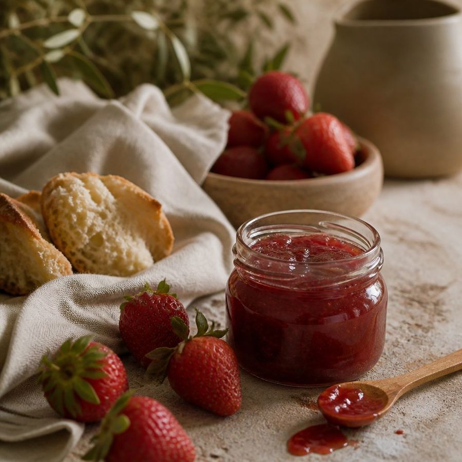 Choco Strawberry sourced from Greece by theGreex, editorial photograph.