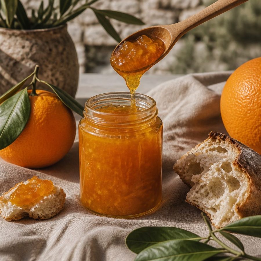 Orange sourced from Greece by theGreex, editorial photograph.