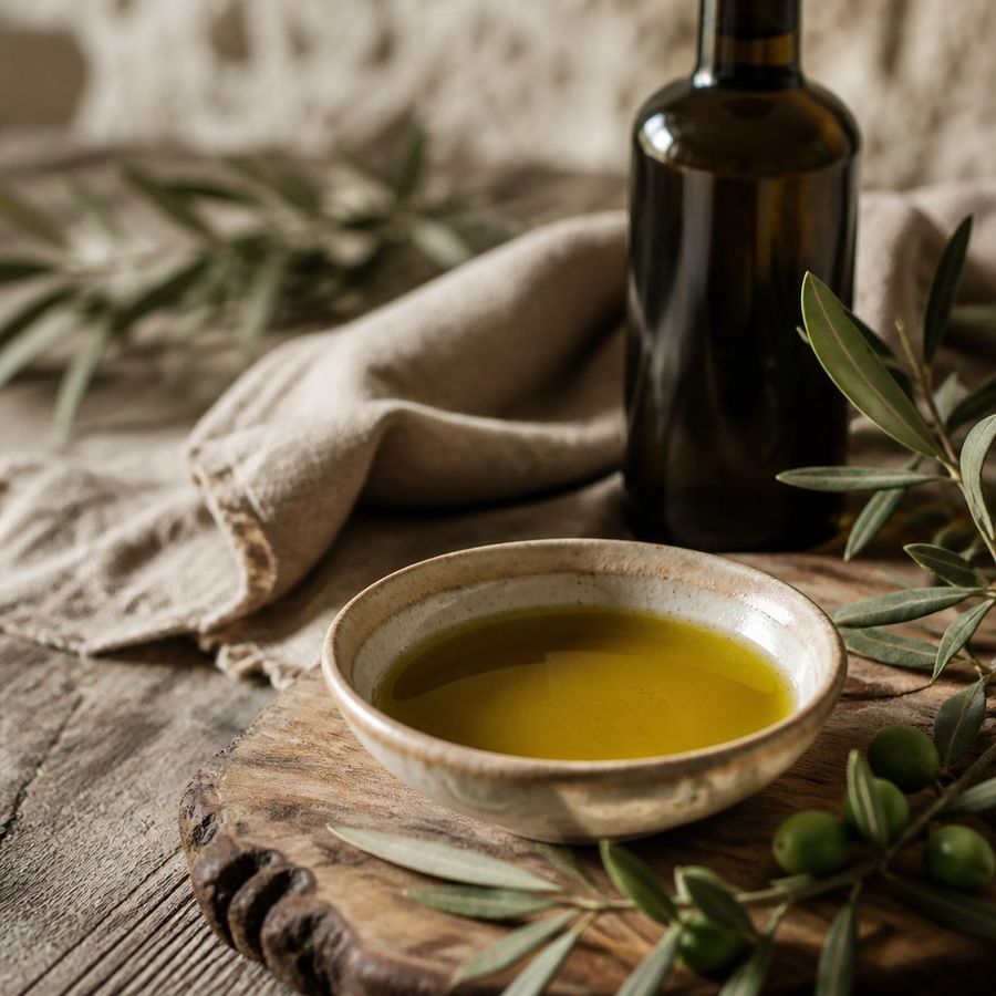 Organic Extra Virgin sourced from Greece by theGreex, editorial photograph.