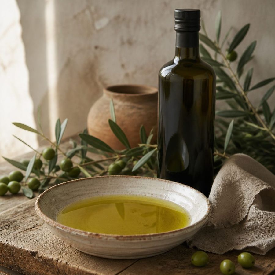 PGI Crete EVOO sourced from Greece by theGreex, editorial photograph.