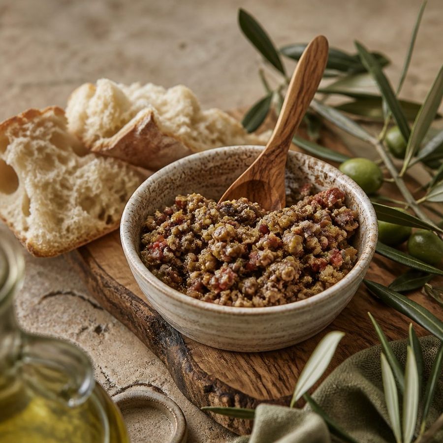 Muffuletta sourced from Greece by theGreex, editorial photograph.