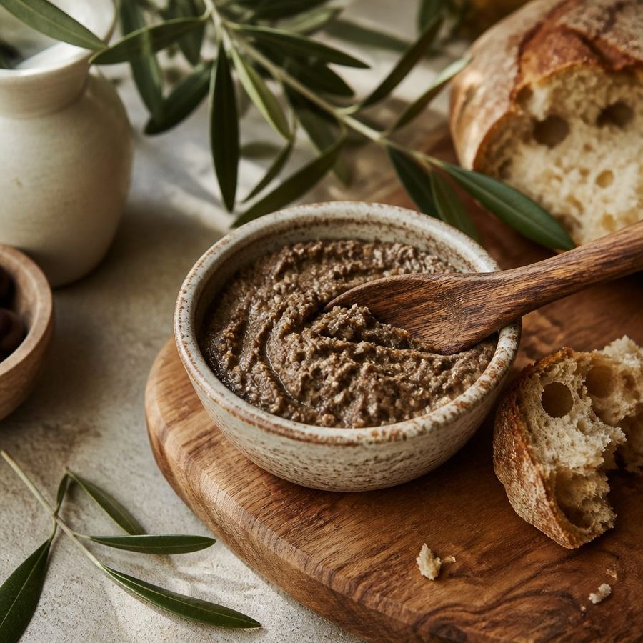 Truffle Signature Spread sourced from Greece by theGreex, editorial photograph.