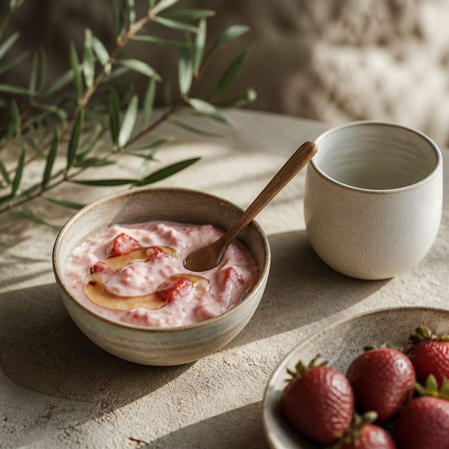 Strawberry sourced from Greece by theGreex, editorial photograph.